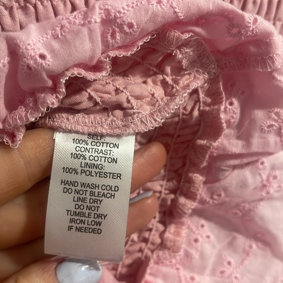 Lush Pink Cinched Puff Sleeve Mini Dress - Picture 8 of 9